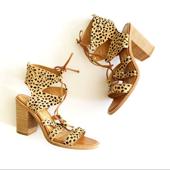 dolce vita leopard heels
